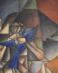De blauwe vogel, Jean Metzinger, detail