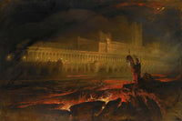 Pandemonium, John Martin, kunstdruk van willem.