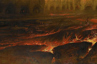 Pandemonium, John Martin, detail