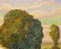 Landschap met kanaal, Jan Toorop, detail