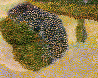 Landschap met kanaal, Jan Toorop, detail