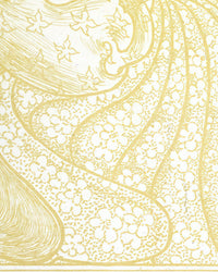 Vrouw met vlinder bij een vijver met twee zwanen, Jan Toorop, detail