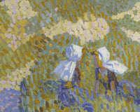 Zee en duin bij Zoutelande, Jan Toorop, detail