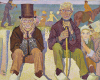 Dorpelwachters der zee, Jan Toorop, kunstdruk van willem.
