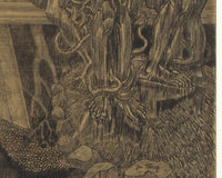 Oude tuin der weeën, Jan Toorop, detail