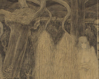 Oude tuin der weeën, Jan Toorop, detail