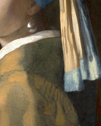 Meisje met de parel, Johannes Vermeer, detail