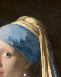 Meisje met de parel, Johannes Vermeer, detail