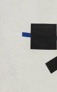 Schilderkunstig realisme van een voetballer, Kasimir Malevitsj, detail