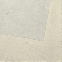 Suprematistische compositie: Wit op wit, Kasimir Malevitsj, detail