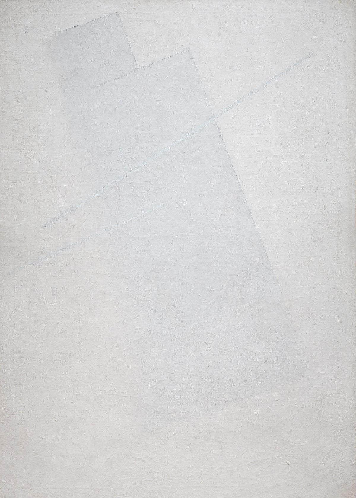 Witte vlakken in ontbinding, Kasimir Malevitsj, kunstdruk van willem.