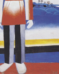 Sensatie van een gevangene, Kasimir Malevitsj, detail