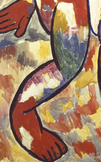 De bader, Kasimir Malevitsj, detail