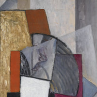 Bureau en kamer, Kasimir Malevitsj, detail