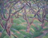 Boomgaard, Leo Gestel, kunstdruk van willem.