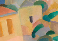 Avond op Mallorca, Leo Gestel, detail