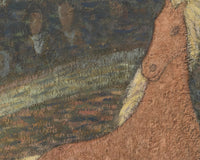 Clown met paard, Leo Gestel, detail