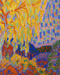 Herfst, Leo Gestel, detail