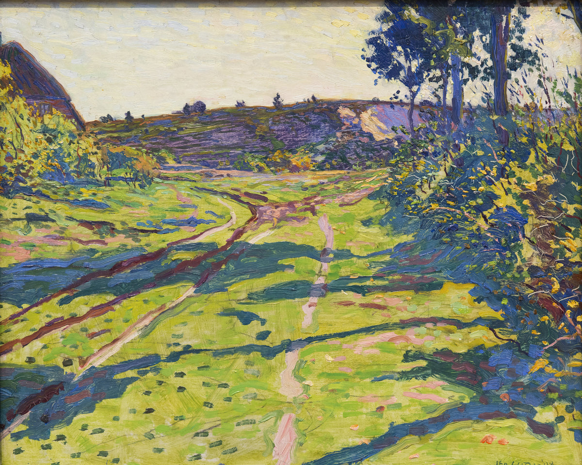 Namiddagzon, Leo Gestel, kunstdruk van willem.