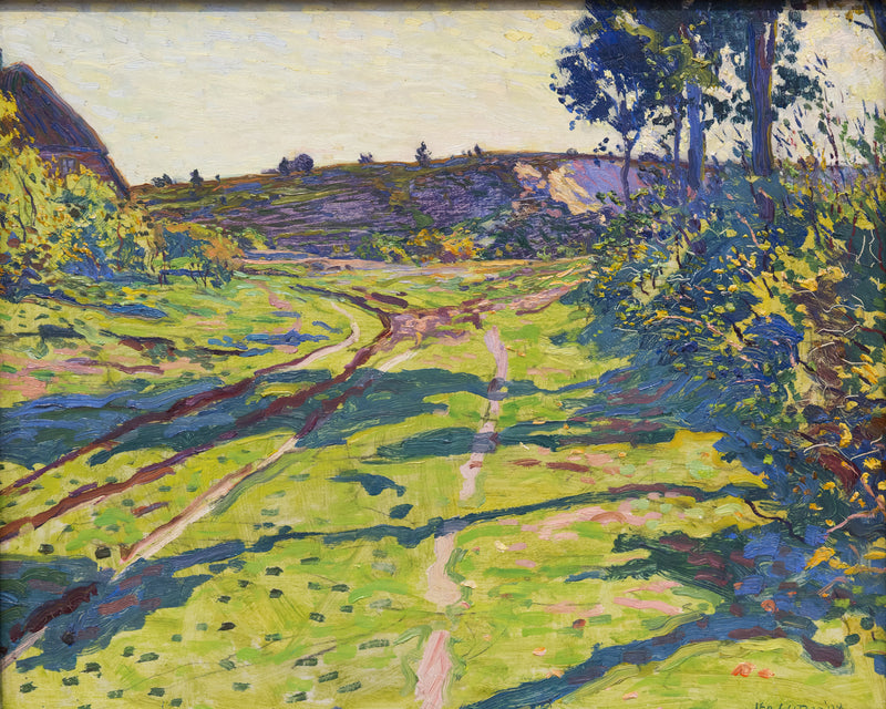 Namiddagzon, Leo Gestel, kunstdruk van willem.