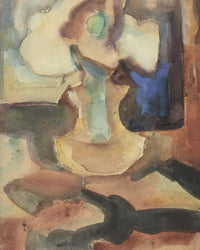 Stilleven met bloemen, Leo Gestel, detail