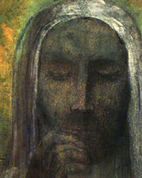 De zwijgende Christus - Le Christ du silence - detail