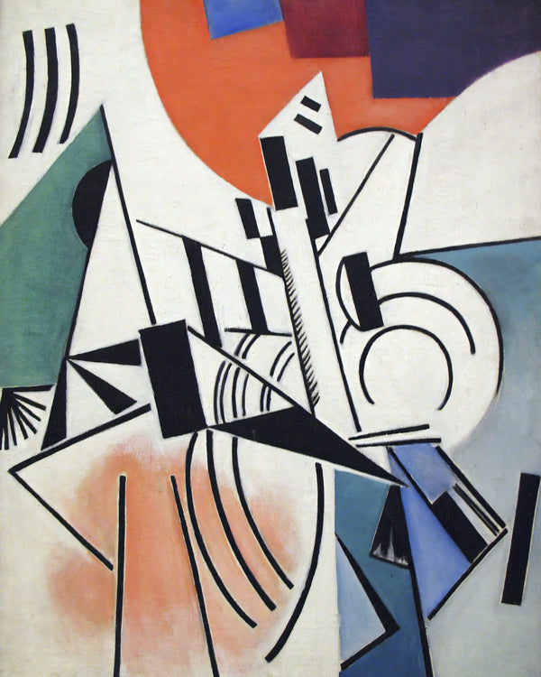 Non-objectieve compositie (Suprematisme) - Беспредметная композиция
