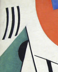 Non-objectieve compositie (Suprematisme) - Беспредметная композиция - detail