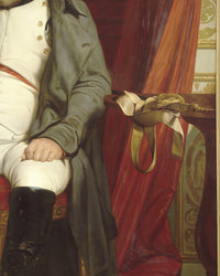 Napoleon in Fontainebleau, 31 maart 1814 - Napoléon à Fontainebleau, 31 mars 1814 - detail