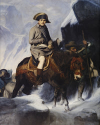 Napoleon steekt de Alpen over - Bonaparte franchissant les Alpes
