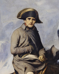 Napoleon steekt de Alpen over - Bonaparte franchissant les Alpes - detail