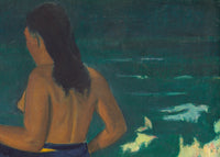 Fatata te Miti (Aan zee), Paul Gauguin, detail
