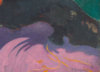 Fatata te Miti (Aan zee), Paul Gauguin, detail