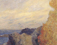 Rotsen aan de kust, Paul Gauguin, detail