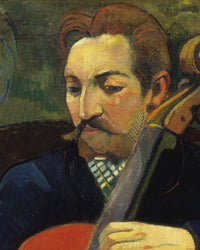 De cellist Schneklud, Paul Gauguin, detail