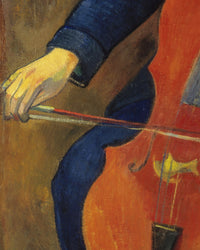 De cellist Schneklud, Paul Gauguin, detail