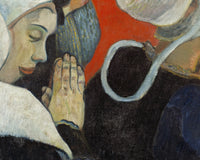 De visioen na de preek - Vision après le sermon - detail