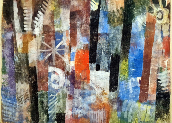 Tropisch woud, Paul Klee, kunstdruk van willem.