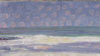 Zee na Zonsondergang, Piet Mondriaan, detail