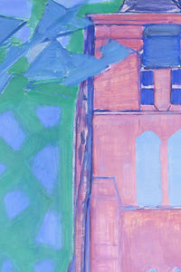 Kerktoren te Domburg, Piet Mondriaan, detail