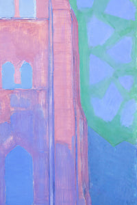 Kerktoren te Domburg, Piet Mondriaan, detail