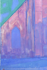 Kerktoren te Domburg, Piet Mondriaan, detail