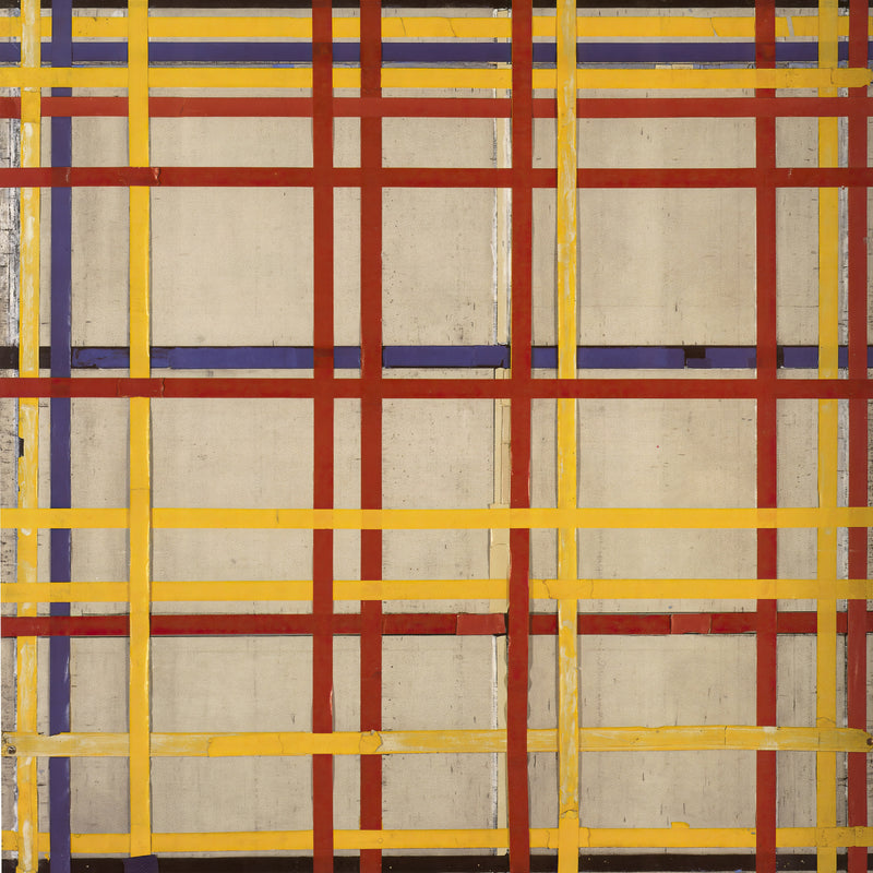 New York City, Piet Mondriaan, kunstdruk van willem.