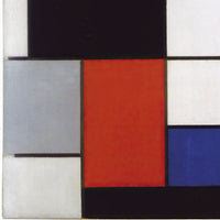 Compositie A, Piet Mondriaan, detail