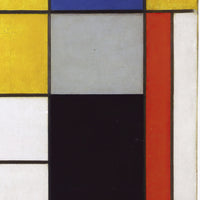 Compositie A, Piet Mondriaan, detail