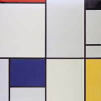 Tableau I, Piet Mondriaan, kunstdruk van willem.