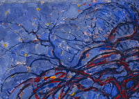 De rode boom, Piet Mondriaan, detail