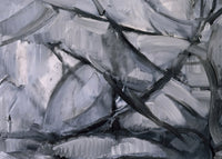 De grijze boom, Piet Mondriaan, detail