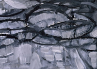 De grijze boom, Piet Mondriaan, detail