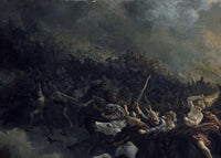 De wilde jacht van Odin, Peter Nicolai Arbo, detail